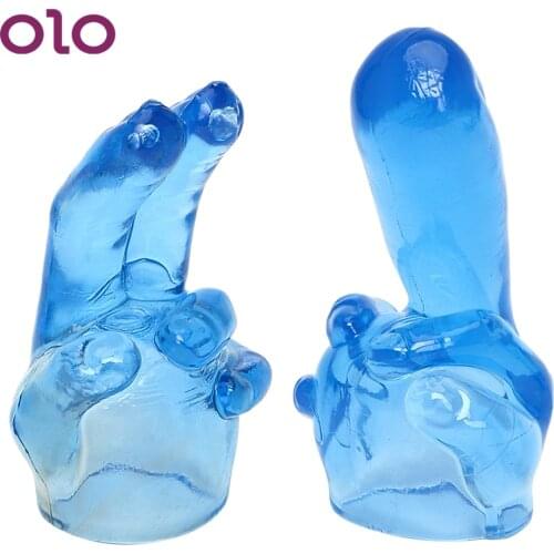 OLO Magic Wand Attachment AV Rod Head Cap Vibrator Accessories G-spot Stimulate Clitoris Stimulation Adult Sex Toys for Women