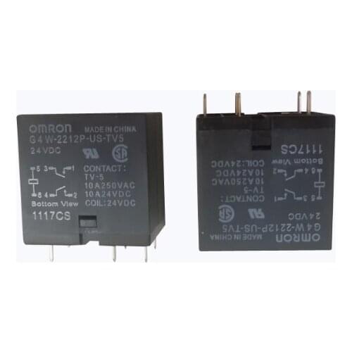Wholesale 10pcs/lot relay G4W-2212P-US-TV5-24VDC