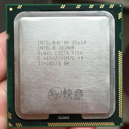 PC computer Intel Xeon Processor X5650 (12M Cache, 2.66 GHz, 6.40 GT/s Intel QPI) LGA 1366 ServerCPU