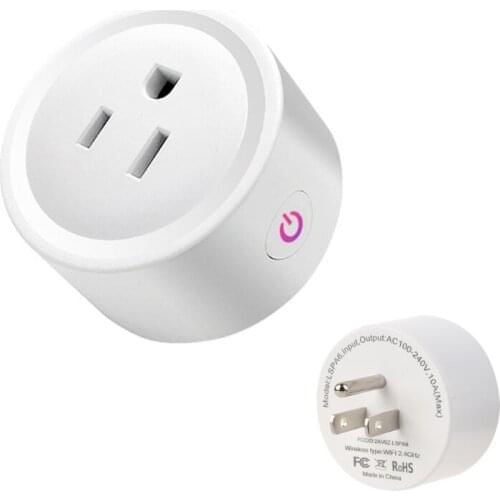 EU/US/UK Smart Wifi energy Power meter Plug with Power Monitor Smart Home Wifi Wireless Socket Outlet Works with Alexa-Google