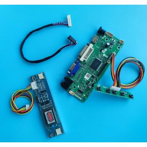 20pin Audio M.NT68676 DVI VGA LED LCD LVDS kit Controller board For G150XG01 V0/V1 panel 1024X768 DIY Screen 15" monitor