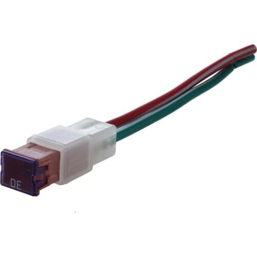 AU04 -Mini Pink Plastic Shell Female PAL Fuse 30A for Automotive car