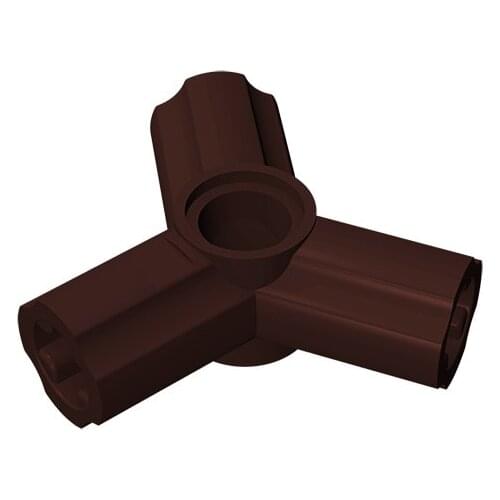 BuildMOC Assembles Particles 10288 Three-way connector Building Blocks DIY Classic Brand Bricks Bulk Mode