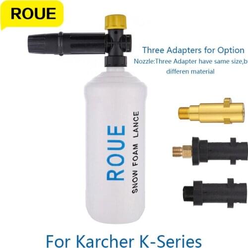 High Pressure Cleaner Foam Generator For Washing Tools Car Wash Sprayer Jet Snow Foam Cannon Gun Nozzle Turbo For Karcher K