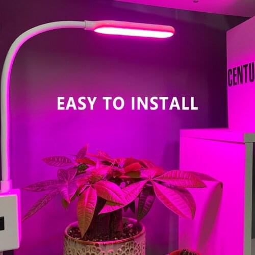 LED Grow Light Magnetic USB Phyto Lamp Full Spectrum With Control Phytolamp For Plants Seedlings Flower Home Tent