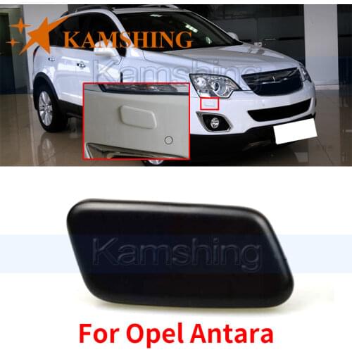 Kamshing For Opel Antara Front Bumper Headlight Washer Nozzle Cover HeadLamp Water Spray Jet Washer Cleaning Lid Shell