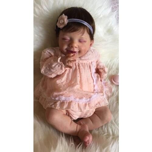 Reborn Baby Doll Soft Body Silicone Girl Toy For Sale Best Gift For Kid Lifelike Simulation Newborn Babies Children Playmate Toy
