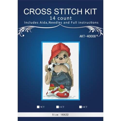 Oneroom Needlework,DIY Cross Stitch,Sets For Embroidery kits,14CT&16CT,Owl Rabbit 3
