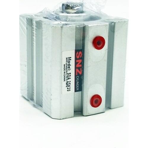 Pneumatic Air Cylinder SDA25X20 Bore 25mm Stroke 20mm Cylinder SDA25*20