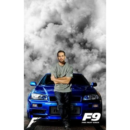 Paul Walker MOVIE Picture Art Film Print Silk Poster for Your Home Wall Decor 24x36inch