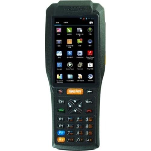 GSM/GPRS/WCDMA Wireless data Transfer Speaking Android Handheld PDA support RFID/NFC Reader Tickets making 1/2D barcode Scanner