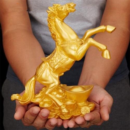 Modern style horse statue small model home decoration accessories office bedroom animal sculpture gift horse decoration