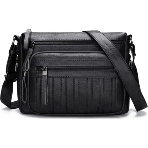 Fashion Women Crossbody Bags for Women 2021 High Quality Retro Shoulder Bag Handbag Female PU Leather Women Messenger Bags