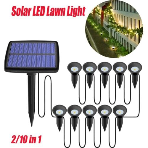 New Solar LED Lawn Light Lawn Flame Light Garden Lawn Light Outdoor Ground Light Garden Landscape Road