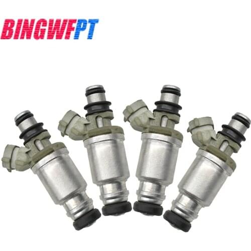 4PCS 23250-16120 Renovation fuel injectors for TOYOTA EU COROLLA 87~95 CELICA 89~93 CARINA 2 87~92 CARINA E 92~97 1.6L 4AFE