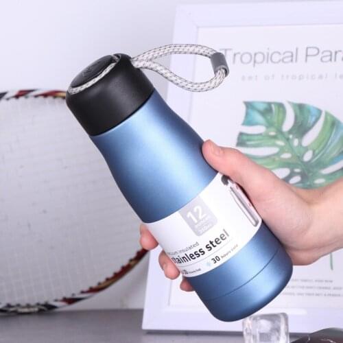 420ML Outdoor double wall Bullet Vacuum Flasks 304Stainles steel Thermos My Hot Water bottle Sport Tea insulated coffee mug Cup