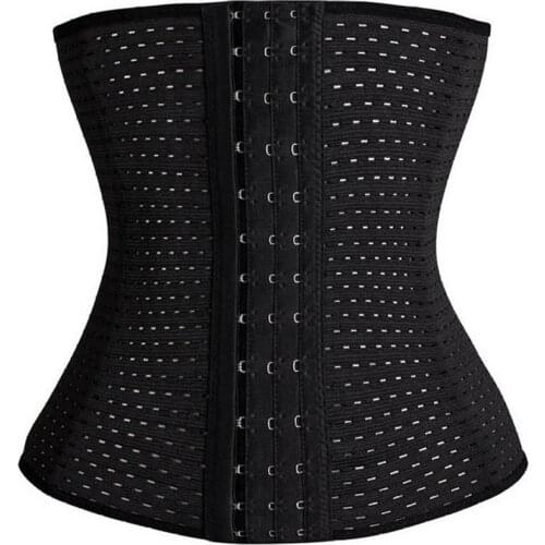 Plus Size Women Body Shaper Slim Waist Belt Girdles Firm Control Waist Trainer Corsets Shapwear Modeling Strap