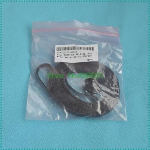 5 X C7770-60014 42" Inch Plotter Carriage Belt For HP Designjet 500 500PS 510 510PS 800 800PS Plotter Spare Parts