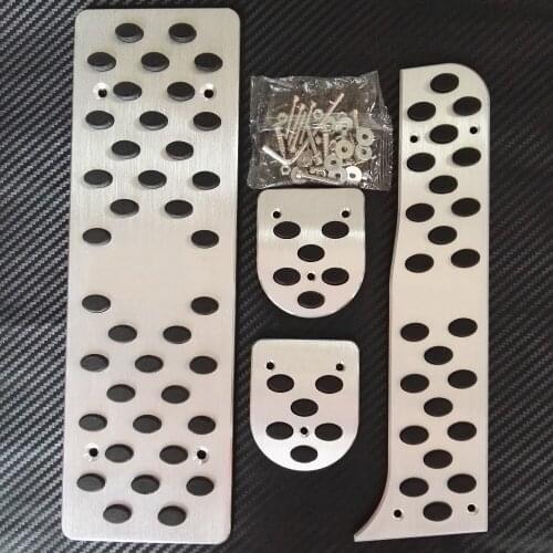 TTCR-II Accessories For Volkswagen Golf5/Golf 6/Jetta MK5/Scirocco/Tiguan/For Skoda Octavia A5 AT MT Pedal Rline Sticker Styling