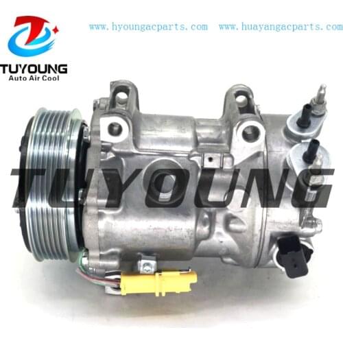 SD7C16 automotive air conditioning compressor for Citroen C3 C4 Peugeot 307 308 Picasso 1.6 9651911480 9671216780 9659875780