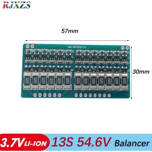 13S 4.2v li-ion balancer board li-ion balancing full charge battery balance board
