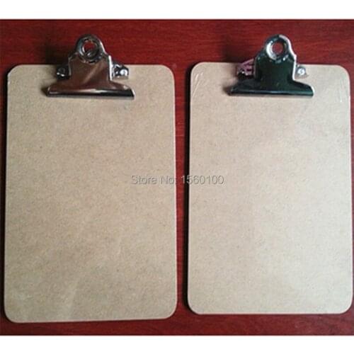 Free Shipping (6pcs/pack) A5 writing clipboard Wooden file clipboard restaurant clipboard office supplies/stationery