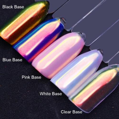 Glitter Nail Art Chrome Powder Mirror Effect Pigment DIY Magic Manicure Decor