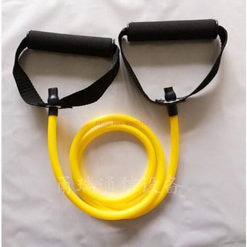By dhl or ems 50pcs Pilates Latex Tubing Expanders Exercise Tubes Strength Resistance Band Fitness Equipment Pull belt Rope