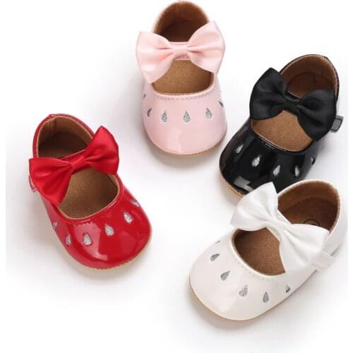 Baby Shoes Girls Soft Shoe 2021 Raindrop Design Autumn Baby Girl Flats Toddler Prewalker Newborn Shoes First Walker Infant Shoes