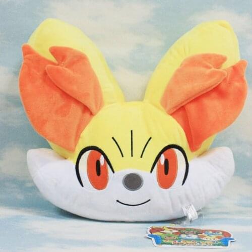 Pokemon Games Fennekin Bolster Soft Stuffed Animal Doll Cute Animation Peripheral Cosplay Plush Toys Birthday Present For Child