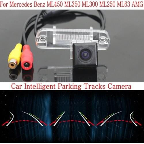 Car Intelligent Parking Tracks Camera FOR Mercedes Benz MB ML350 ML300 ML250 ML63 Back up Reverse Camera / Rear View Camera