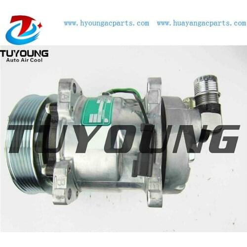 SD5H11 Air Conditioning Compressor for Bobcat Skid Steer Loader S630 S650 S750 T630 T650 7023580 7280493 7279628