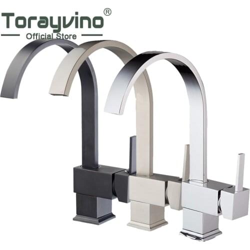 Bathroom faucet Kitchen Sink Swivel Nickel Brushed Basin Mixer Brass Faucet Vanity Faucet luxury Mixer good quality Tap