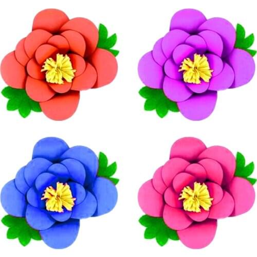 New Flower Wooden die Scrapbooking C-217-4 Cutting Dies for common die cutting machines on the market