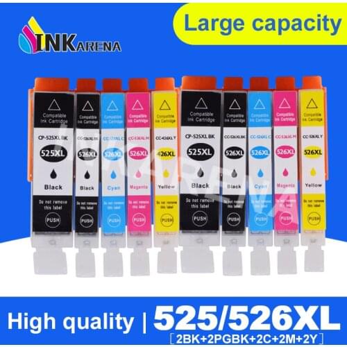Pgi-525 cli-526 pgi 525 cli 526 Compatible ink Cartridge for Canon Pixma IP4850 IP4950 IX6550 MG5150 MG5250 MG5350 Printer