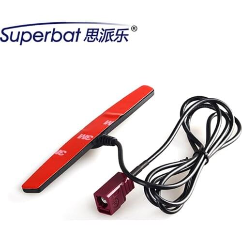 Superbat 2.5dbi 824-960Mhz 1710-1990Mhz Aerial Booster GSM/UMTS/HSPA/CDMA Antenna with Fakra "D" Jack 100cm Cable 115x22x4mm