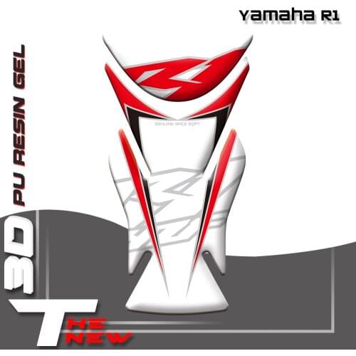 High quality 3D Motorcycle Tank Pad Protector Decal Sticker Case Tankp Stickers For Yamaha R1 2007 2008