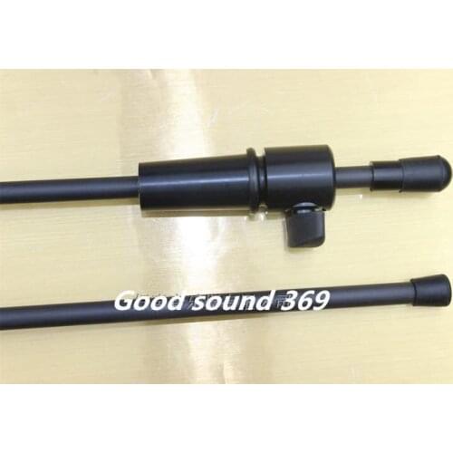 5pcs Strong Carbon fiber cello endpin ,black hand shank tightening 3/4-4/4