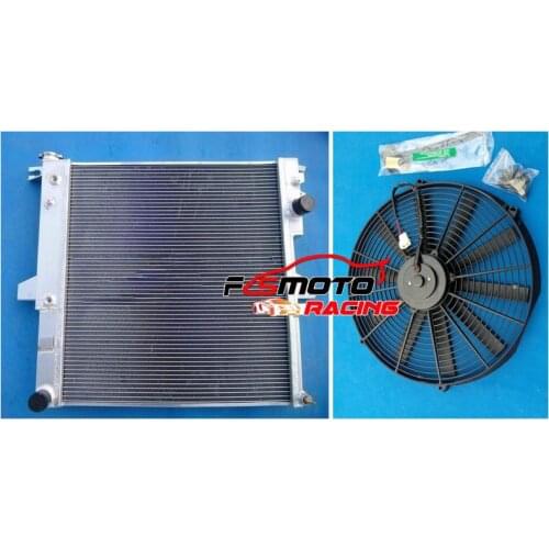 FOR FORD MERCURY FITS EXPLORER MOUNTAINEER 5.0 V8 96-99 ALUMINUM RADIATOR+ FAN 1996 1997 1998 1999