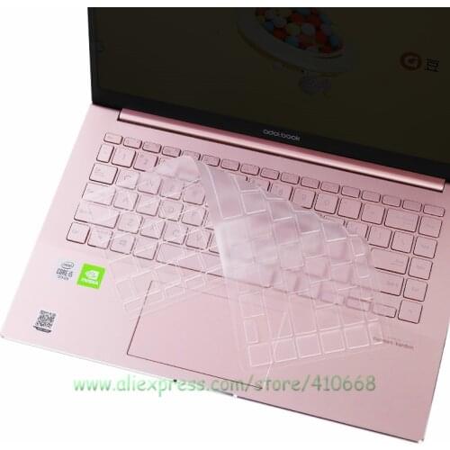 Clear Tpu Keyboard Cover Protector For Asus Zenbook Q407I Q407 Vivobook D413 D413IA UM433IQ M413DA X413DF K413 M413i 14" Laptop