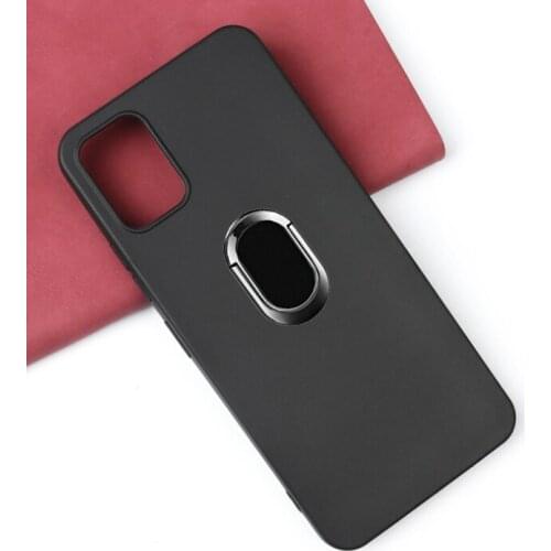 Cases for UMIDIGI A11 Back Ring Holder Bracket Phone Case Cover for Umidigi A11 Phone TPU Soft Silicone Bags