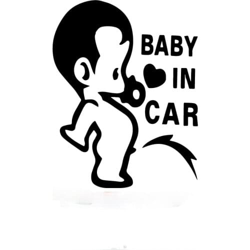 Color car stickers inside baby carriage waterproof vinyl motorcycle accessories modeling stickers art design pattern windshield