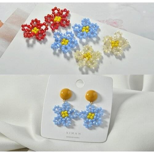 Min 20pcs/lot color beads decoration handmade 24mm flowers shape copper floating locket charms diy jewelry earring accessory