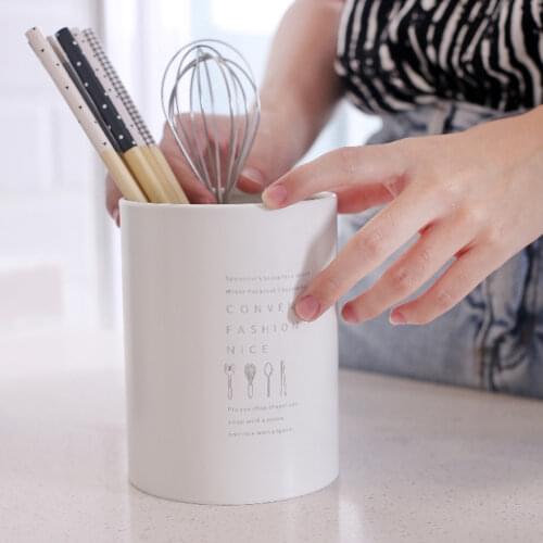 Drying Rack Home Desktop Chopsticks Holder Cylinder Storage Stand Organizer Spoons Fork Kitchen Durable Draining Stainless Steel