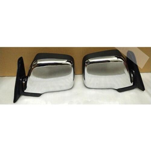 Electric Chrome Mirror for toyota land cruiser LC80 4500 FJ80 FZJ80 1991-1997
