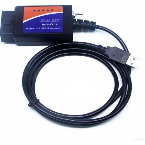 ELM327 USB V1.5 modified for Ford ELMconfig CH340+25K80 chip HS-CAN / MS-CAN