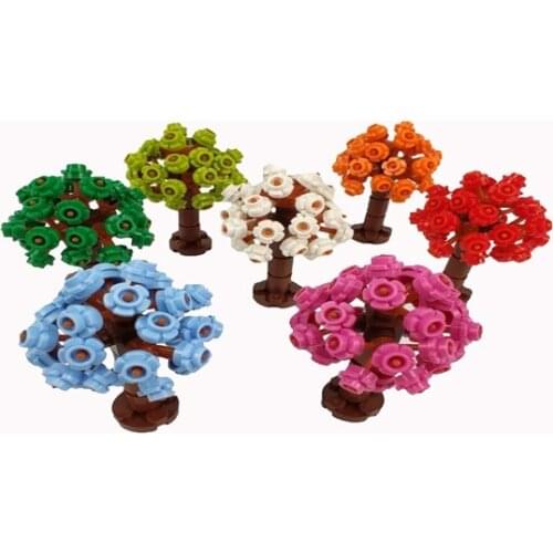 MOC City Series Decoration Surroundings Moc Blocks Street View Baby Carriage Toys Citys Set Toys Compatible Building Blocks