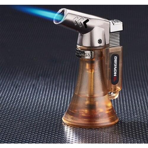 Compact Butane Jet Lighter Torch Turbo Pipe Lighter Mini Spray Gun Cigar Lighter Windproof 1300 C Cigarette Accessorie