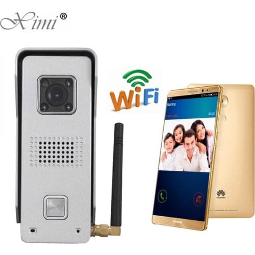 Mobile WIFI Video Door Phone Video Intercom System Wireless Door Control Wireless Remote Control Video Door Phone
