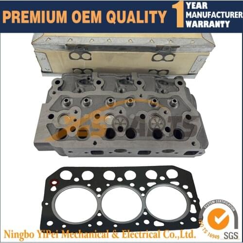 S3L S3L2 Engine New Cylinder Head + Head Gasket For Mitsubishi Excavator